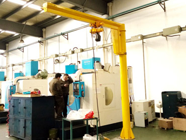 360 ڈگری Rotating Candilever Crane