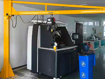 پینل کی قسم الیکٹرک rotating jib crane