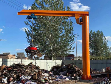 بیرونی الیکٹرک 360 ڈگری روٹنگ جبی کرین