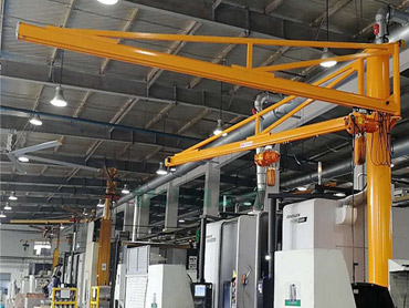 Column Type Double Arm الیکٹرک Cantilever Crane