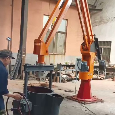 فائنری دھات پھیلانے کے لئے Hand-Wheel Casting Manipulator
